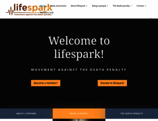 lifespark.org screenshot