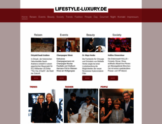 lifestyle-luxury.de screenshot