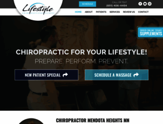 lifestylechirocenter.com screenshot