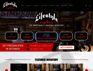 lifestylecycles.com screenshot