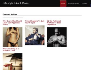 lifestylelikeaboss.com screenshot