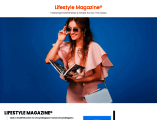 lifestylemagazine.co.in screenshot