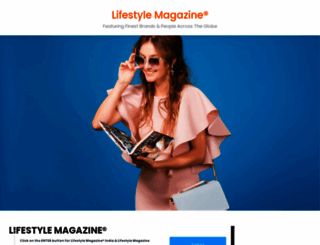 lifestylemagazine.co.in screenshot