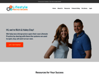 lifestylepracticebuilders.com screenshot