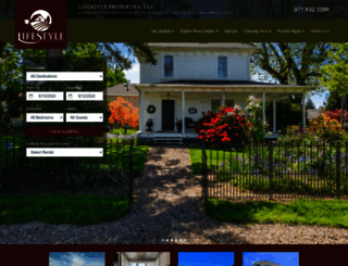 lifestylepropertiesoregon.com screenshot