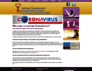 lifetimechiropracticabq.com screenshot
