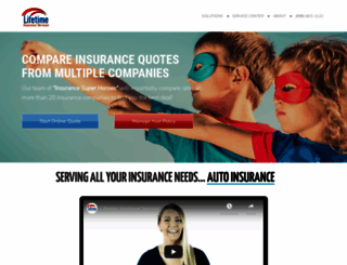 lifetimeinsuranceservices.com screenshot