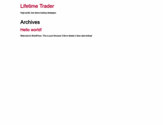lifetimetrader.com screenshot