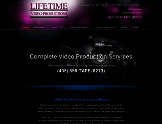 lifetimevideoproductions.com screenshot