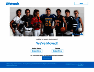 lifetouchsports.com screenshot