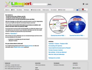lifexpert.com screenshot