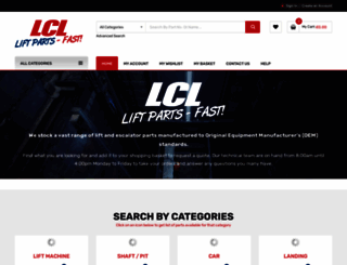liftcomponents.co.uk screenshot