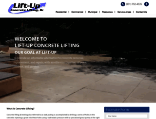 liftupconcrete.net screenshot