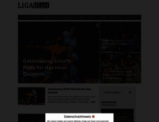ligablatt.de screenshot