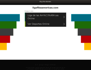 ligafibaamericas.com screenshot
