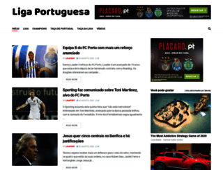ligaportuguesa.pt screenshot