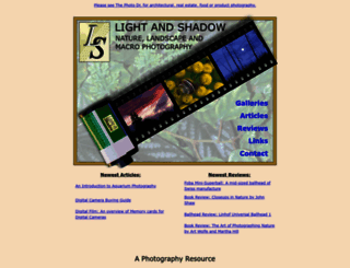 light-and-shadow.com screenshot