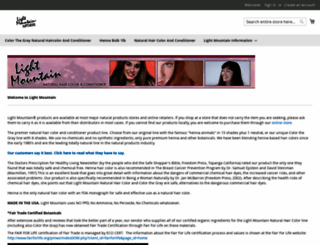 light-mountain-hair-color.com screenshot