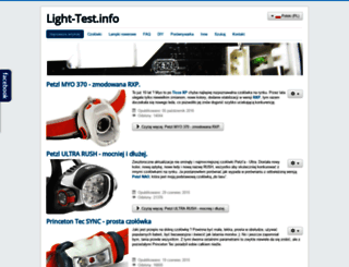 light-test.info screenshot