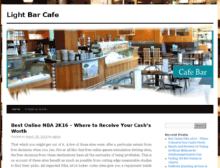 lightbarcafe.com screenshot