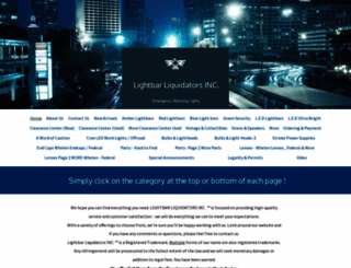 lightbarliquidators.com screenshot