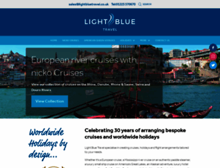 lightbluetravel.co.uk screenshot