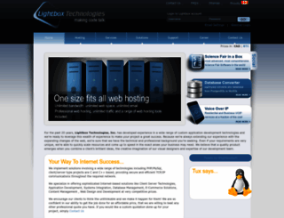 lightbox.ca screenshot