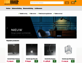 lightbrands.nl screenshot