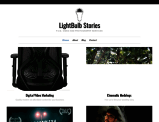 lightbulbstories.com screenshot
