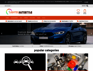 lightec-autostyle.co.uk screenshot