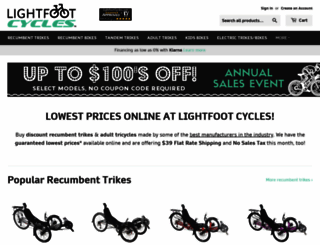 lightfootcycles.com screenshot