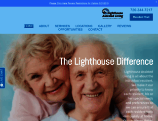 lighthouseassistedliving.com screenshot