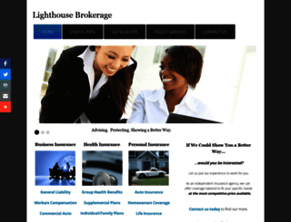 lighthousebrokerage.com screenshot