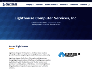 lighthousecs.com screenshot