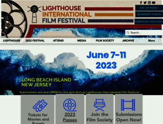 lighthousefilmfestival.org screenshot