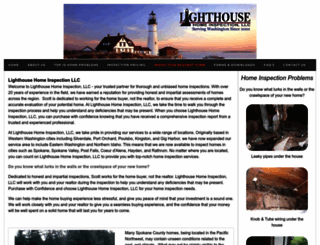 lighthousehomeinspectionllc.com screenshot