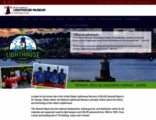 lighthousemuseum.org screenshot