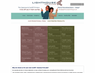lighthouseprinting.co.uk screenshot