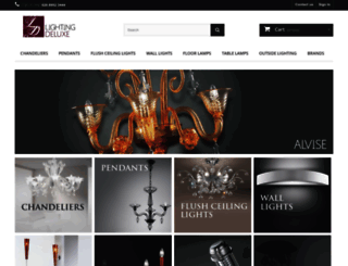 lighting-deluxe.co.uk screenshot