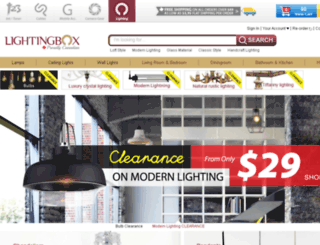 lightingbox.com screenshot