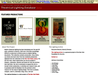 lightingdb.nypl.org screenshot