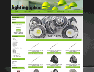 lightingoption.com screenshot