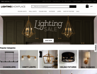 lightingshowplace.com screenshot