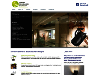 lightingtechnologies.com.au screenshot