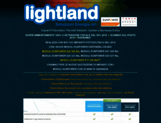 lightland-soluzioni-energia.it screenshot
