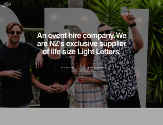 lightletters.co.nz screenshot