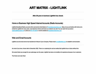 lightlink.com screenshot