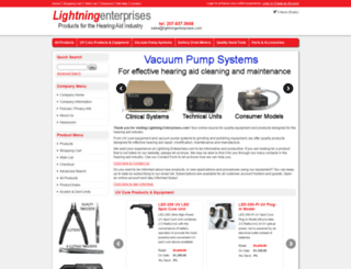 lightning-enterprises.com screenshot