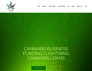 lightningcannabisloans.com screenshot