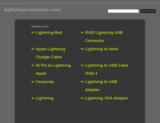 lightningcorporate.com screenshot